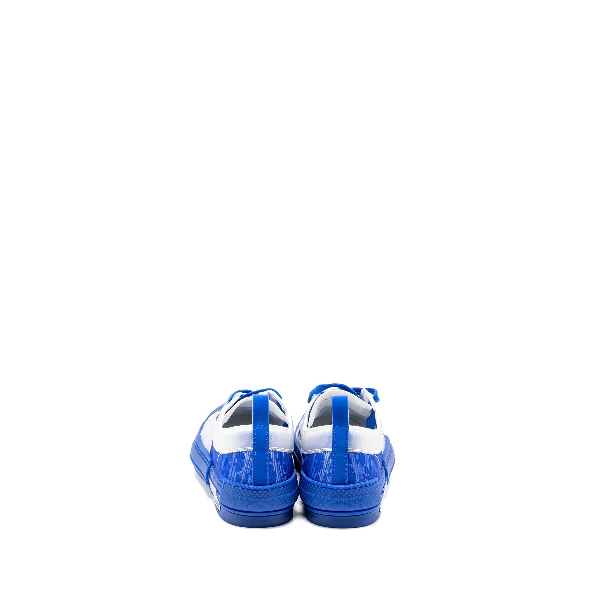 DIOR B23 LOW-TOP SNEAKER BLUE/OBLIQUE