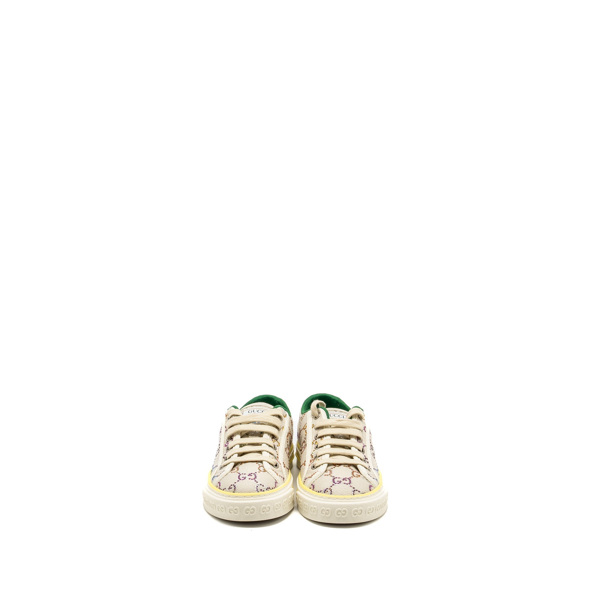 GUCCI TENNIS SNEAKER CANVAS/ CRYSTAL MULTICOLOUR