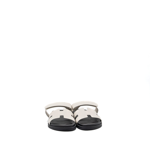 HERMES CHYPRE SANDALS EPSOM BEIGE GLAISE