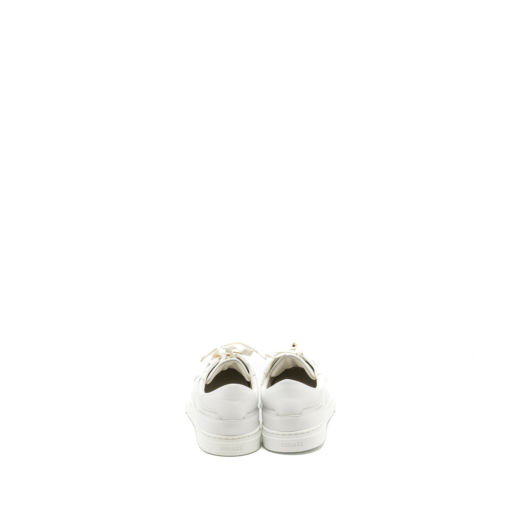HERMES DAY SNEAKER CALFSKIN WHITE RGHW