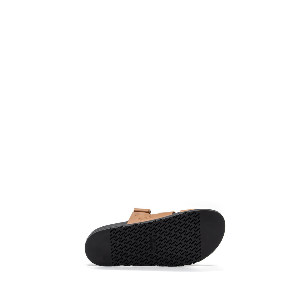 HERMES CHYPRE SANDALS CALFSKIN NATURAL