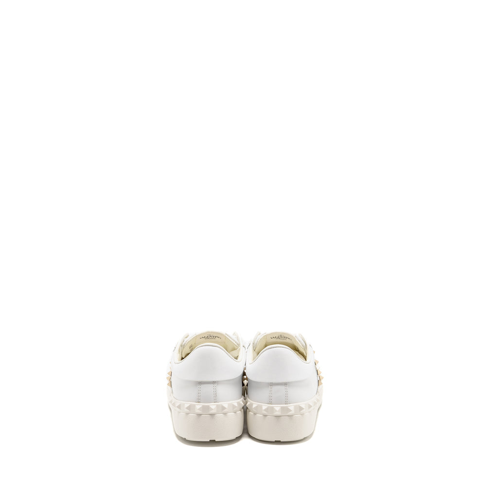 VALENTINO ROCKSTUD UNTITLED SNEAKERS CALFSKIN WHITE