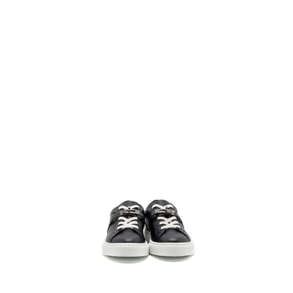 HERMES FEMME DAY SNEAKER CALFSKIN NOIR SHW