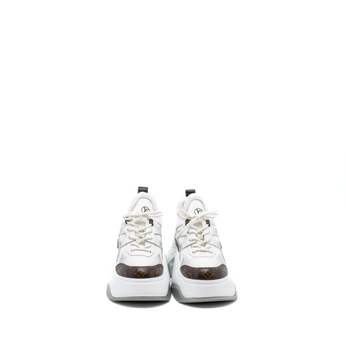 LOUIS VUITTON ARCHLIGHT . TRAINERS MONOGRAM WHITE