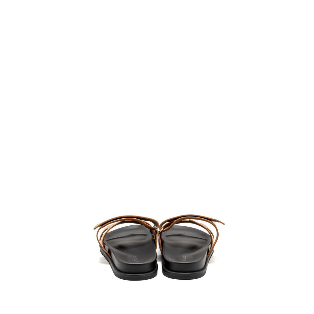 HERMES HOMME CHYPRE SANDALS NATUREL