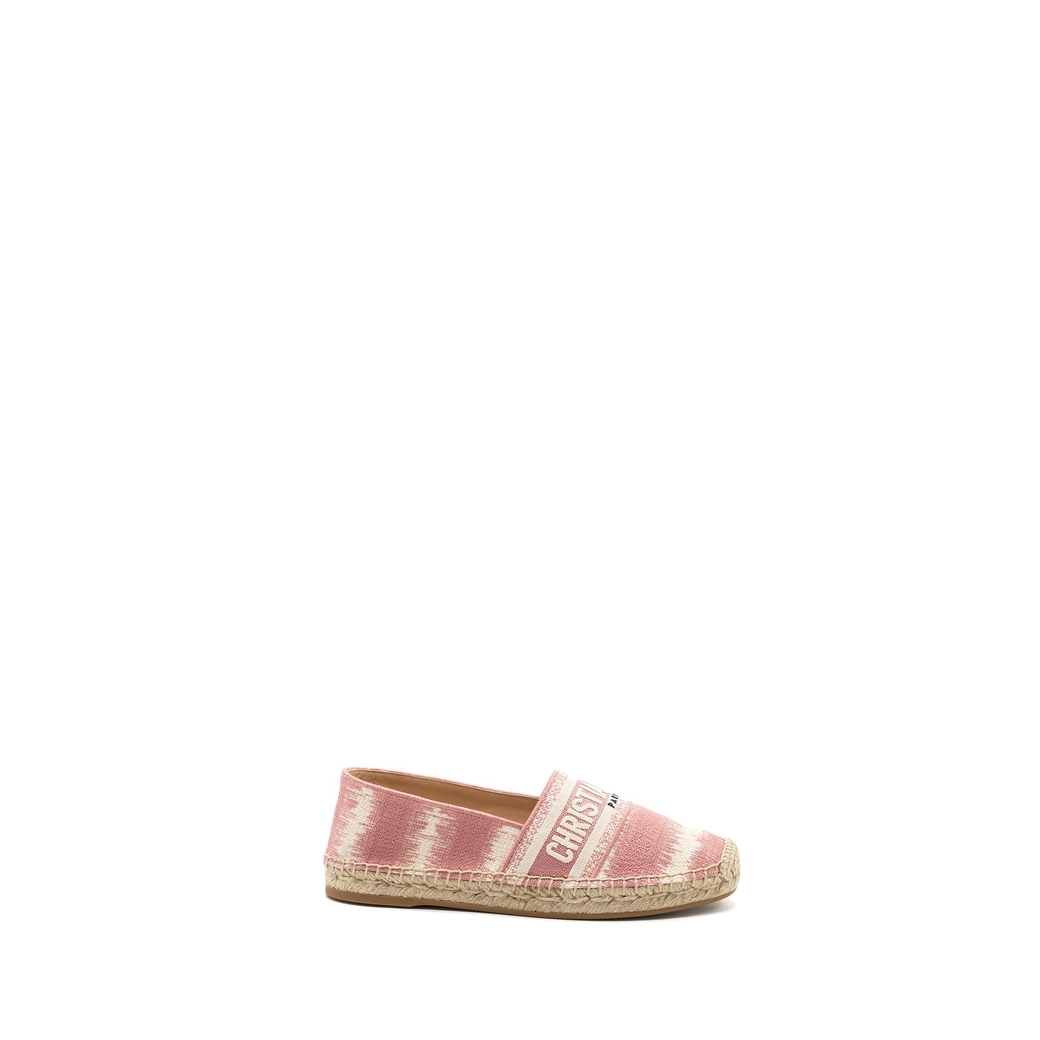 DIOR GRANVILLE ESPADRILLE FABRIC PINK