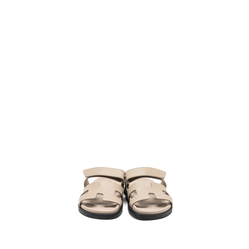 HERMES CHYPRE SANDAL BEIGE MASTIC