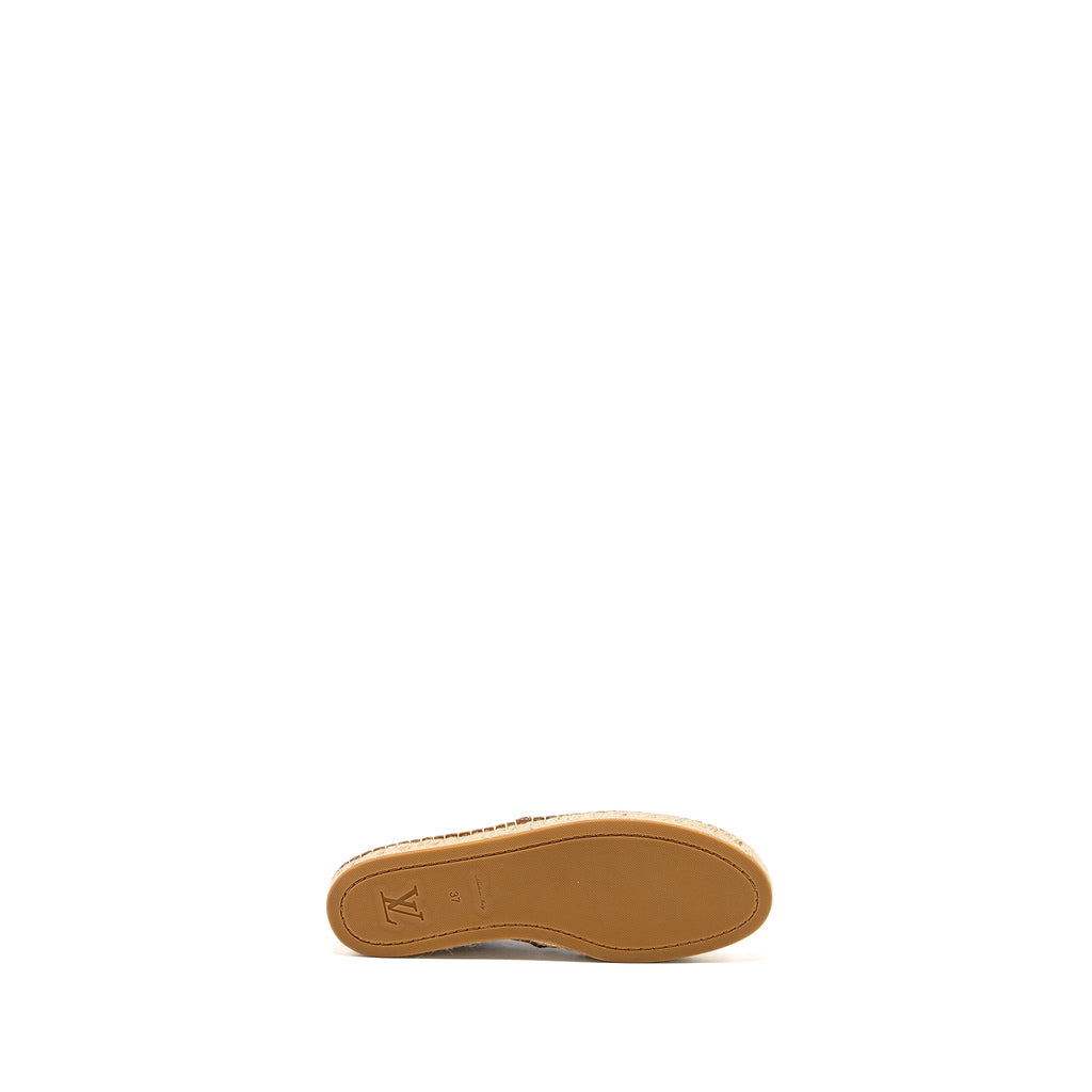LOUIS VUITTON STARBOARD FLAT ESPADRILLE BROWN