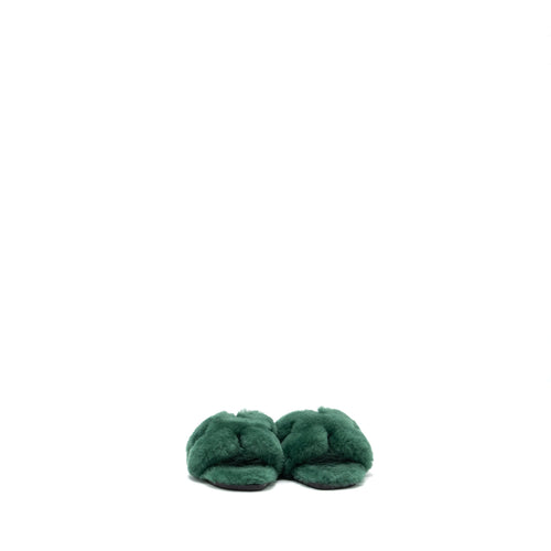 HERMES ORAN SANDAL PEAU GREEN