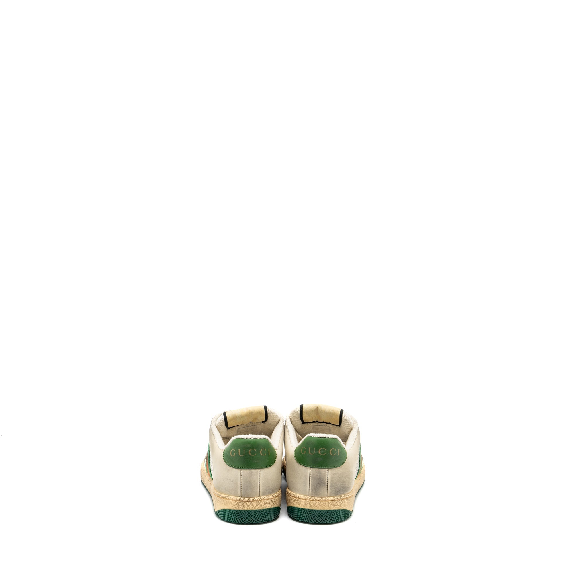 GUCCI WOMEN’S SCREENER LEATHER TRAINER / SNEAKERS MULTICOLOUR