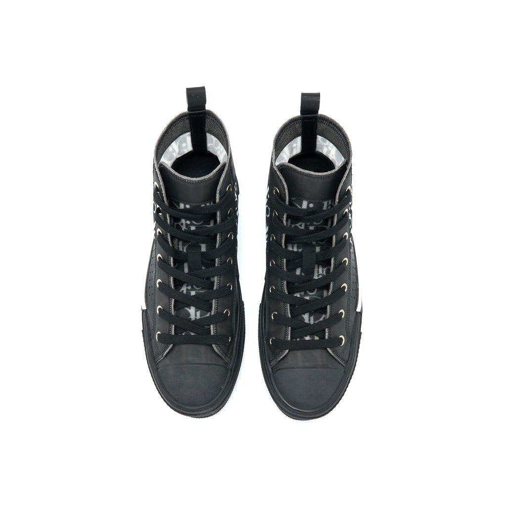 DIOR HIGH-TOP SNEAKER BLACK/MULTICOLOUR