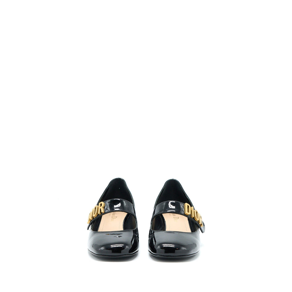 DIOR J’ADORE PUMP PATENT BLACK GHW
