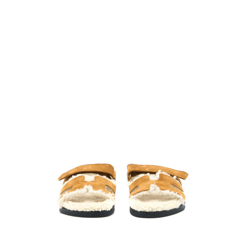 HERMES CHYPRE SANDAL CARMEL