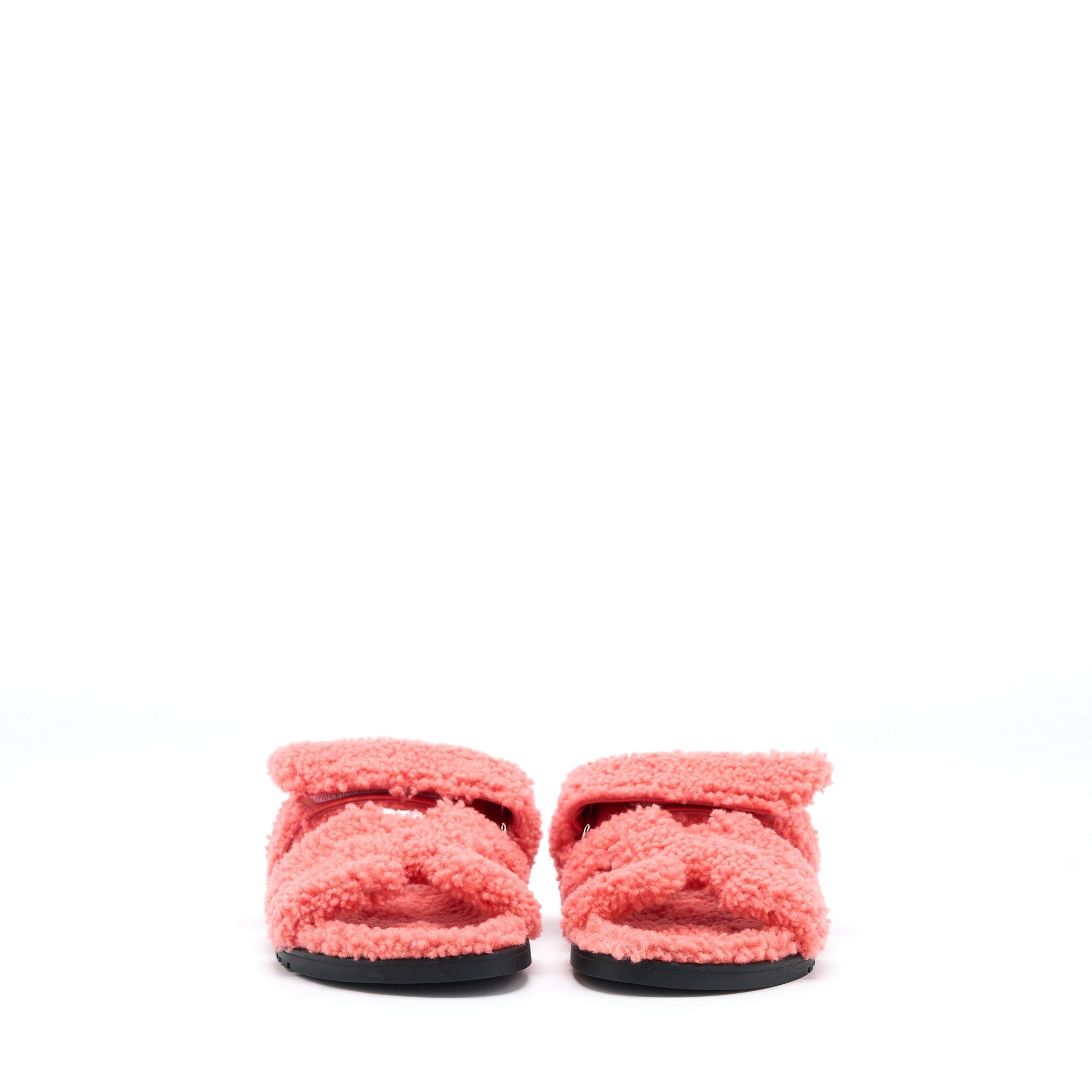 HERMES CHYPRE SANDAL LAINEE ROSE DU DESERT