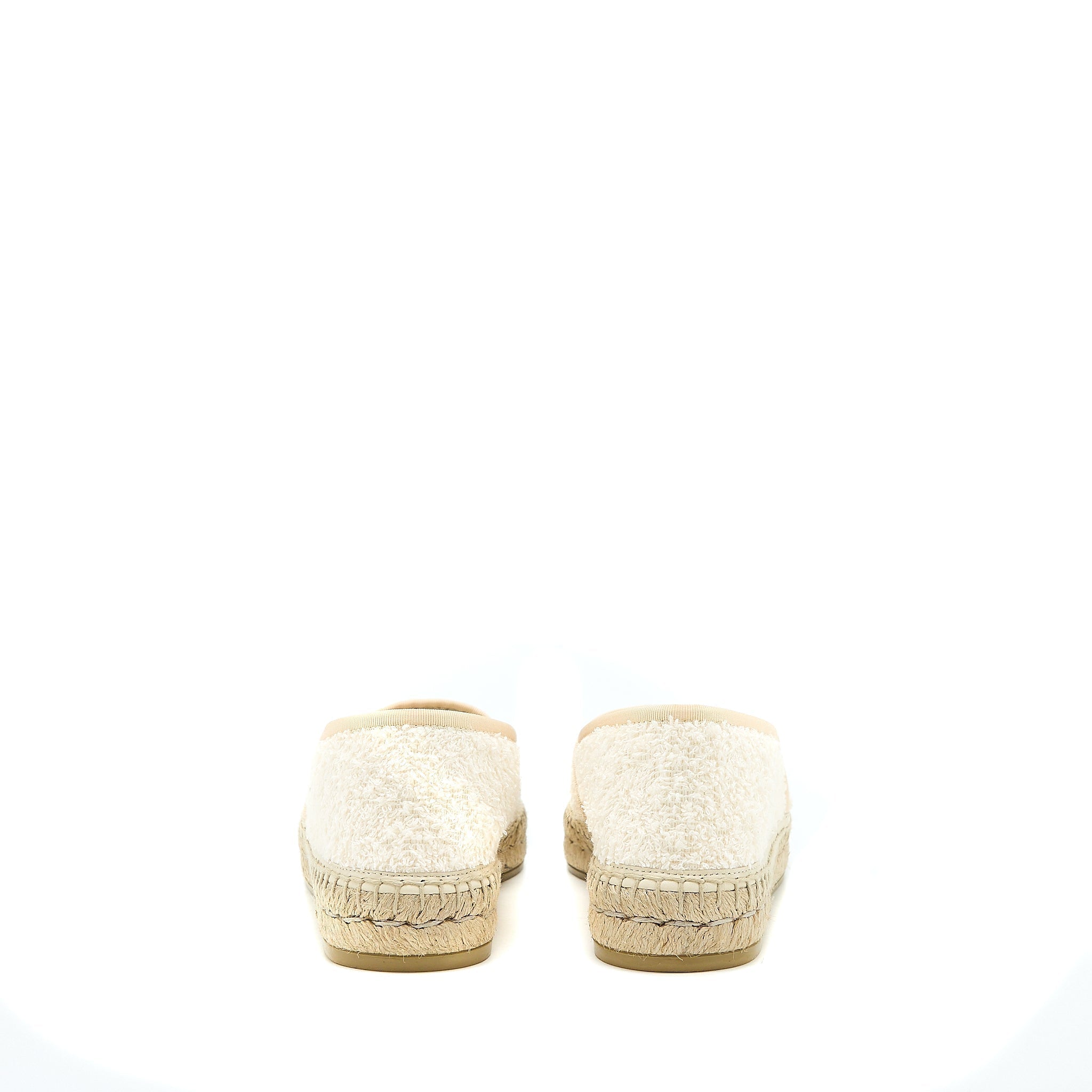 GUCCI ESPADRILLES COTTON / TWEED WHITE
