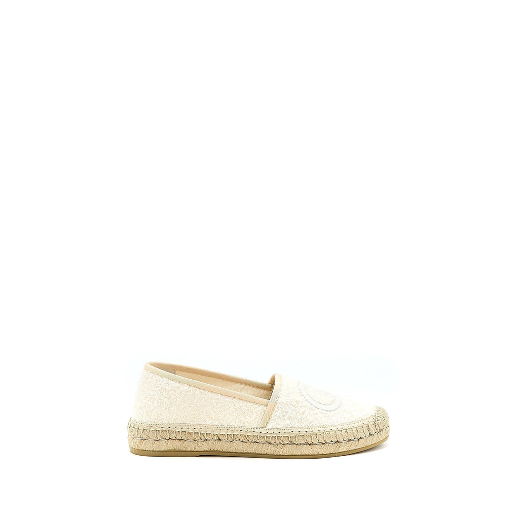 GUCCI ESPADRILLES COTTON / TWEED WHITE