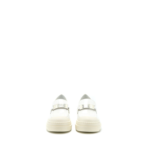CHRISTIAN DIOR CODE LOAFER BRUSHED CALFSKIN WHITE SHW
