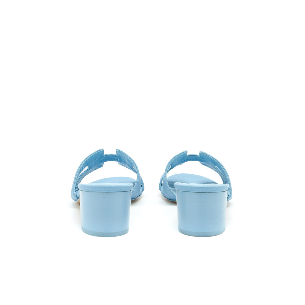 HERMES OASIS SANDLE BLUE