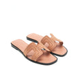 HERMES ORAN SANDAL ROSE AUBE/ NUDE