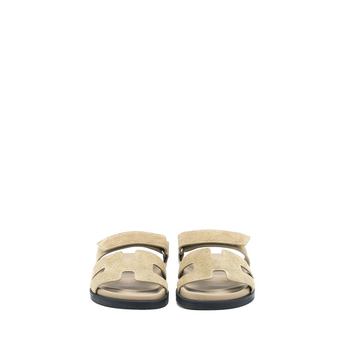 HERMES SANDAL CHYPRE BEIGE SABLE