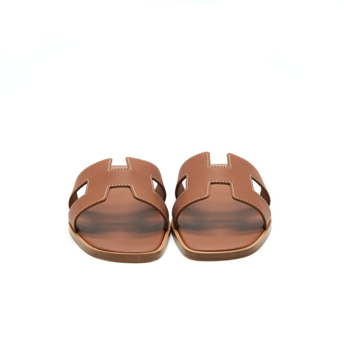 HERMES ORAN SANDAL GOLD NEW VERSION