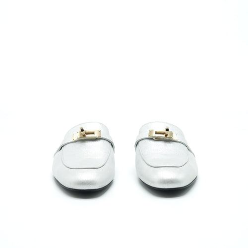 HERMES OZ MULE GRIS ARGENTE LGHW