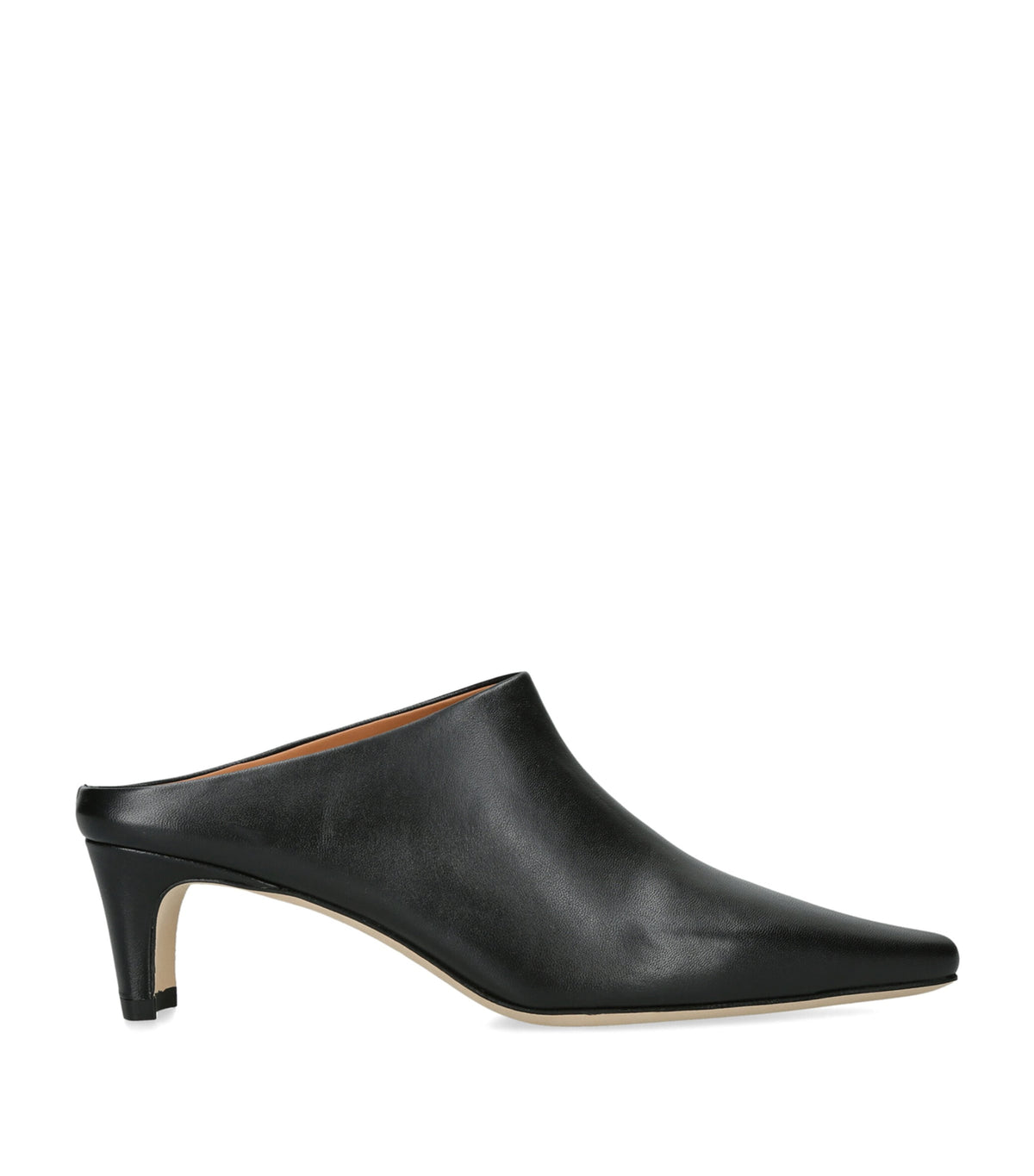 STAUD Leather Wally Mules 55