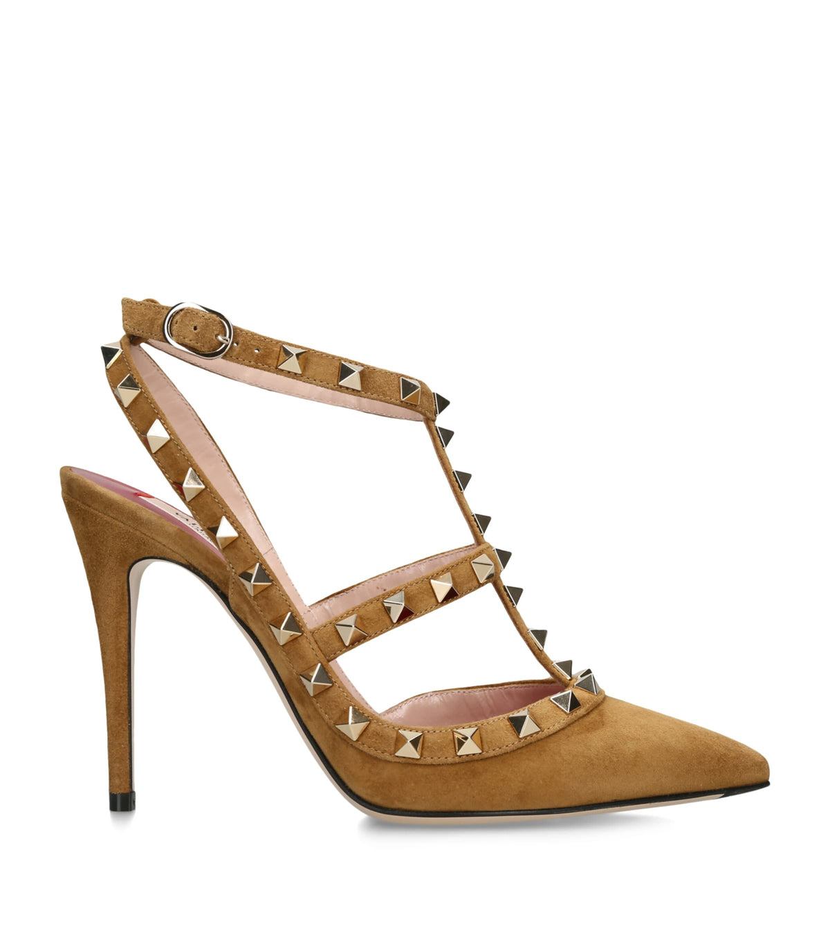 Valentino Garavani Leather Rockstud Pumps 100