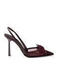 Prada Mesh Bow Slingback Pumps 100