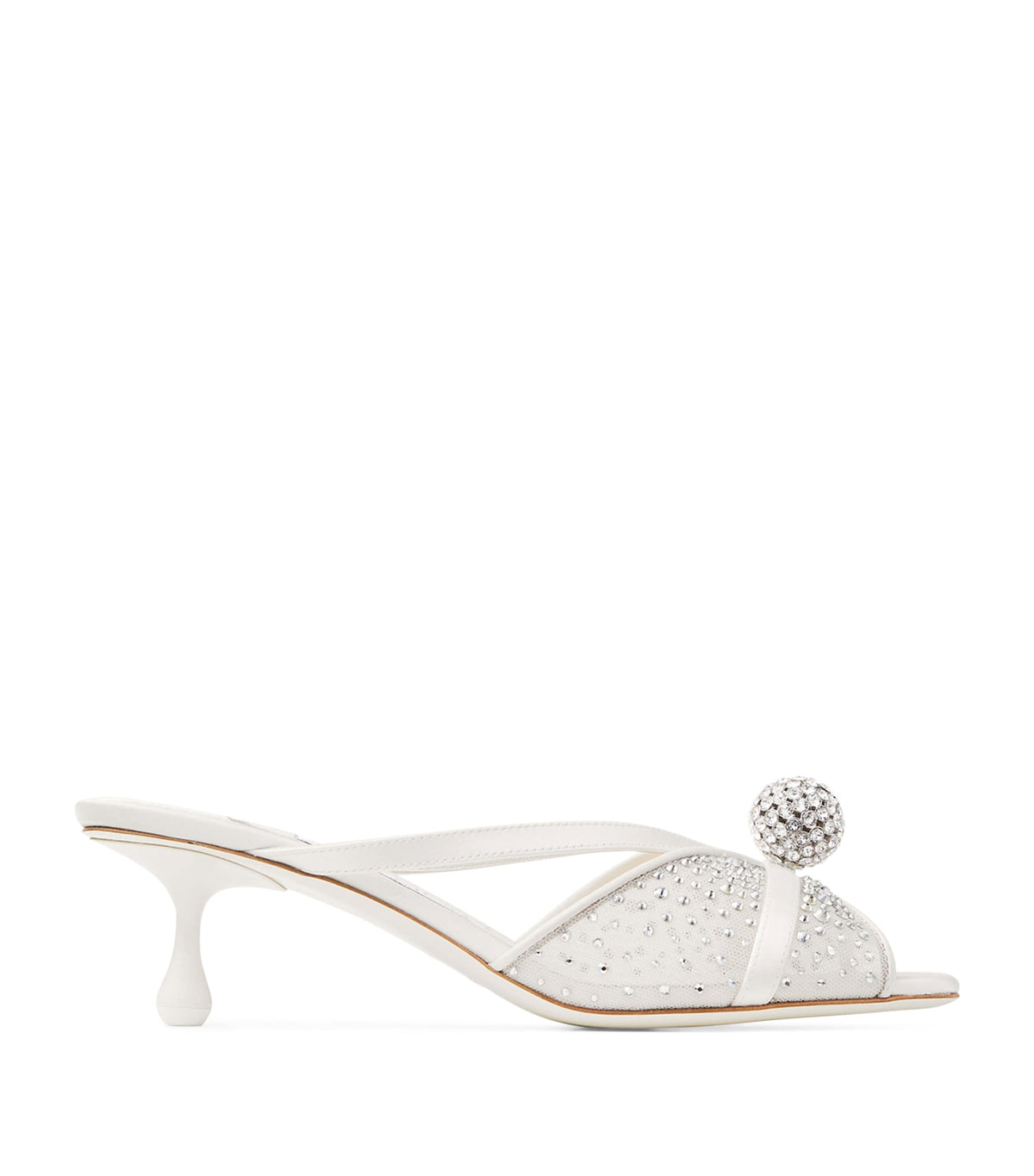 Jimmy Choo Siva 50 Embellished Heeled Mules