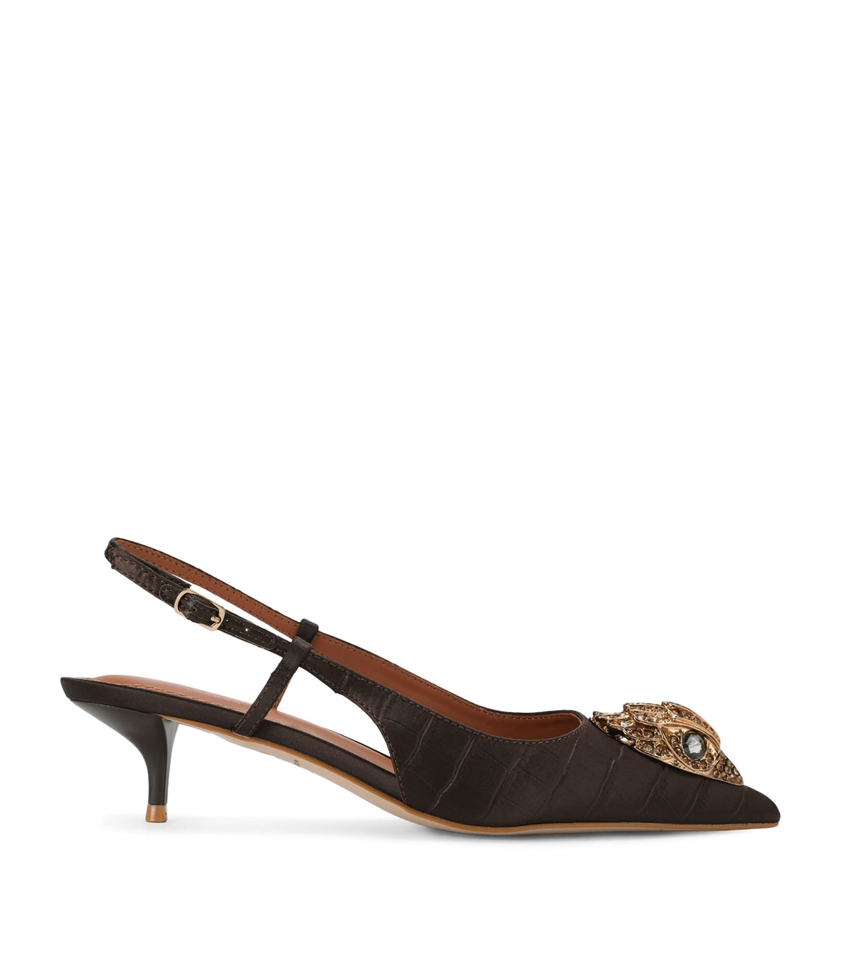 Kurt Geiger London Satin Belsize Slingbacks