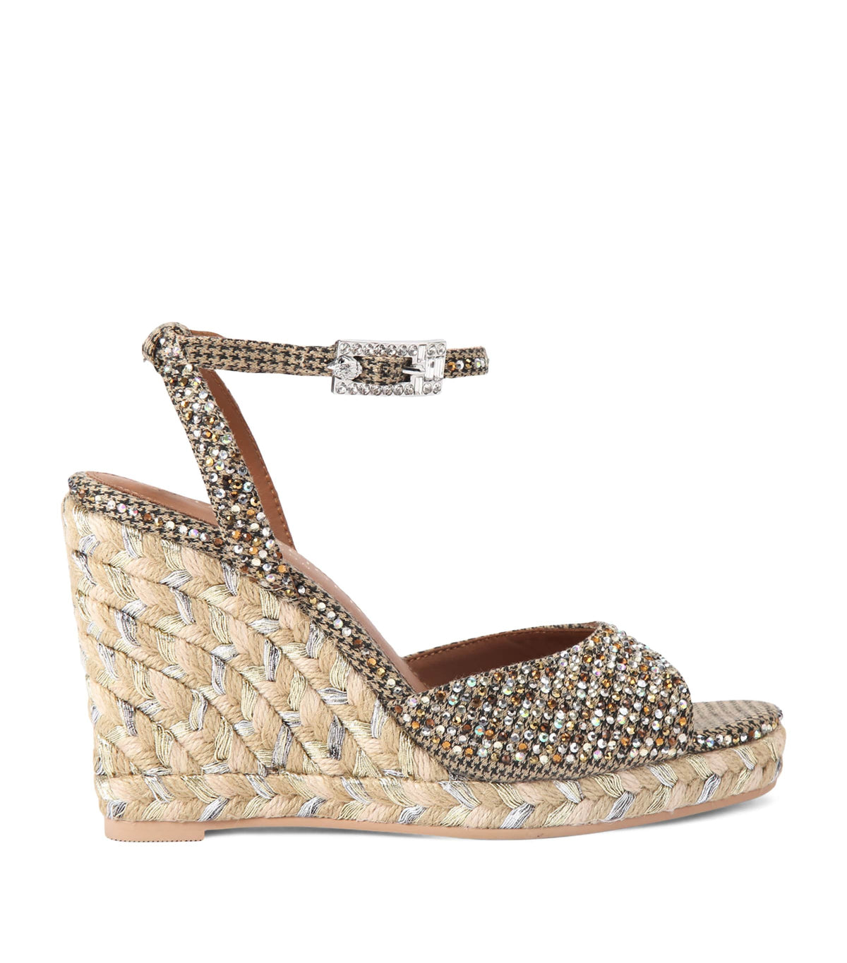 Kurt Geiger London Embellished Wedge Sandals
