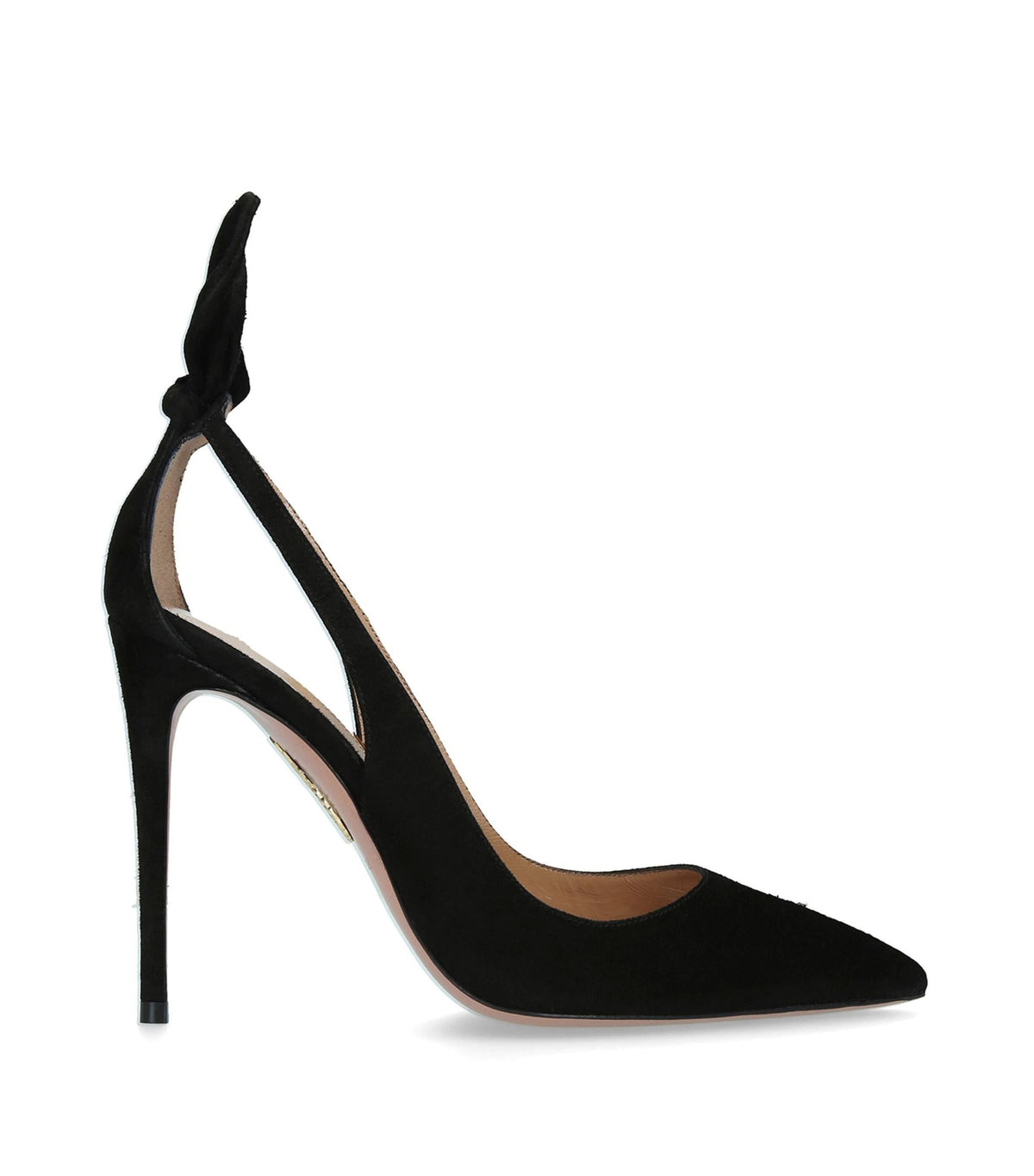 Aquazzura Suede Bow Tie Pumps 105