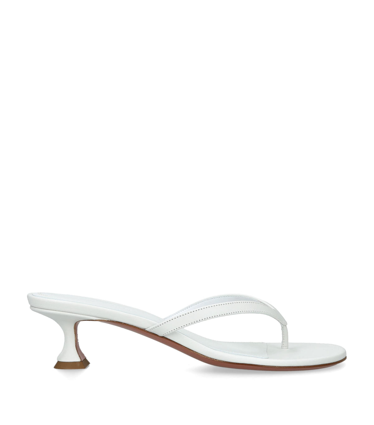 Amina Muaddi Leather Juliette Sandals 45