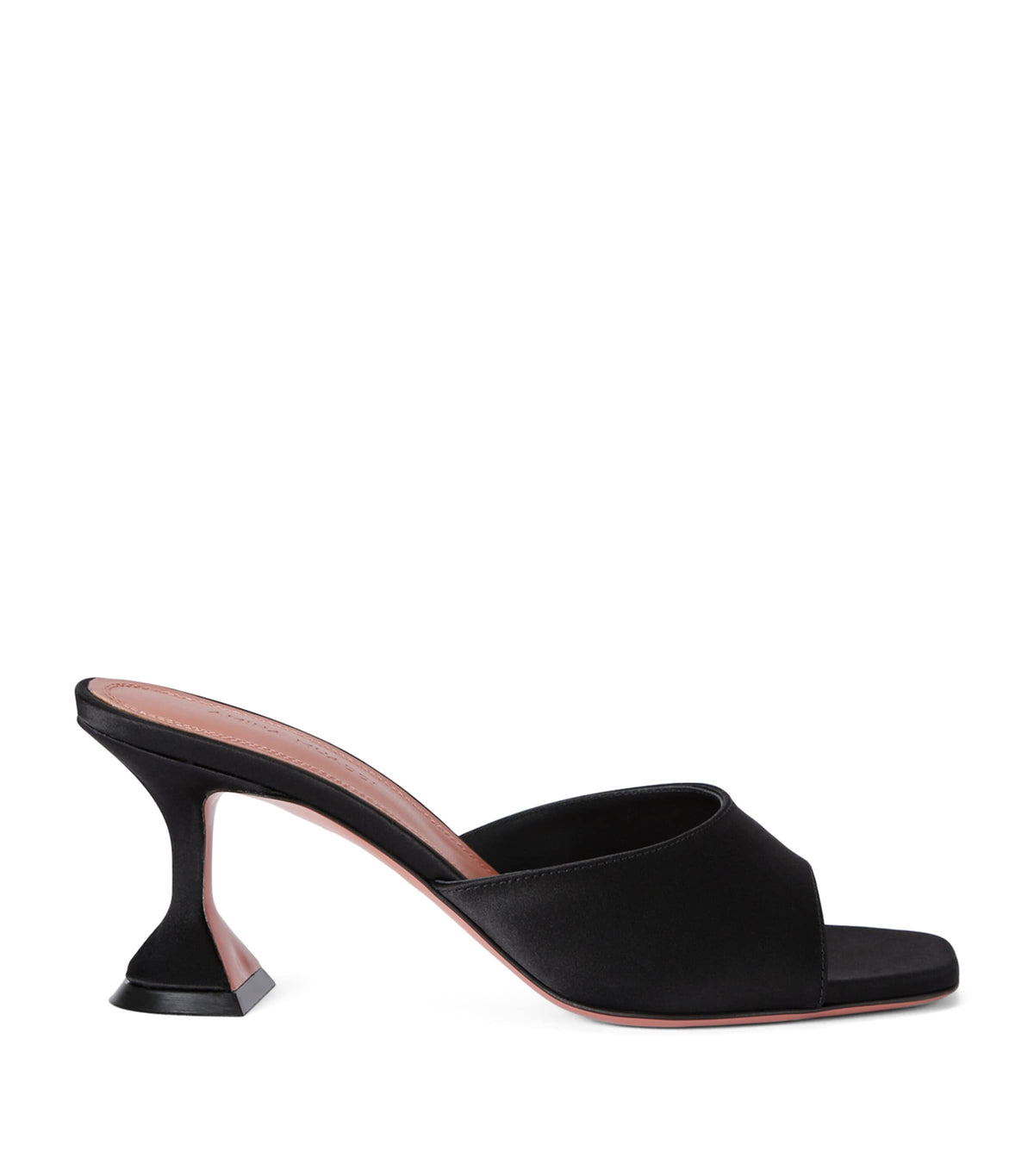 Amina Muaddi Satin Lupita Mules 70