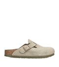 Birkenstock Suede Boston Clogs (Narrow Fit)