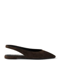 Prada Suede Slingback Flats