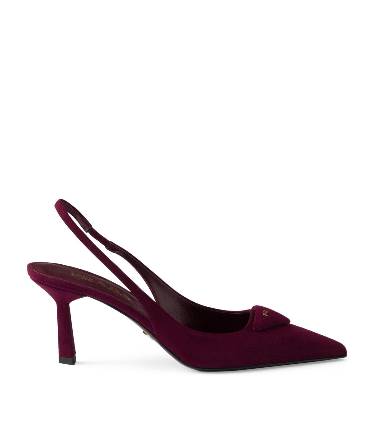 Prada Suede Slingback Pumps 75