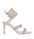 René Caovilla Embellished Chandelier Sandals 80