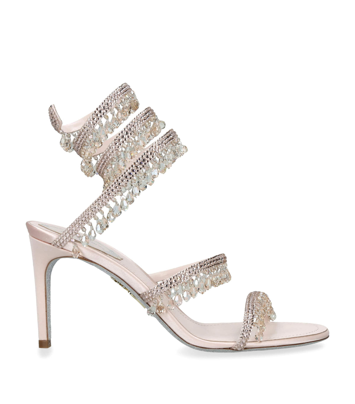 René Caovilla Embellished Chandelier Sandals 80