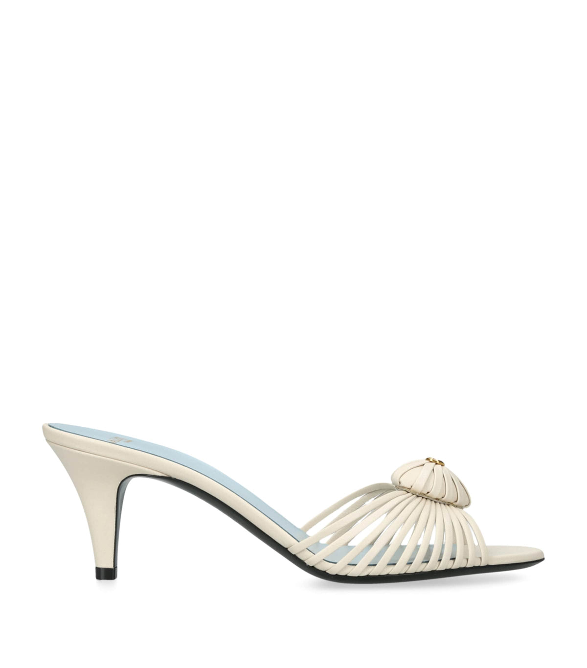 Valentino Garavani Leather Royal Heeled Mules 65