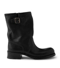 Prada Leather Biker Boots