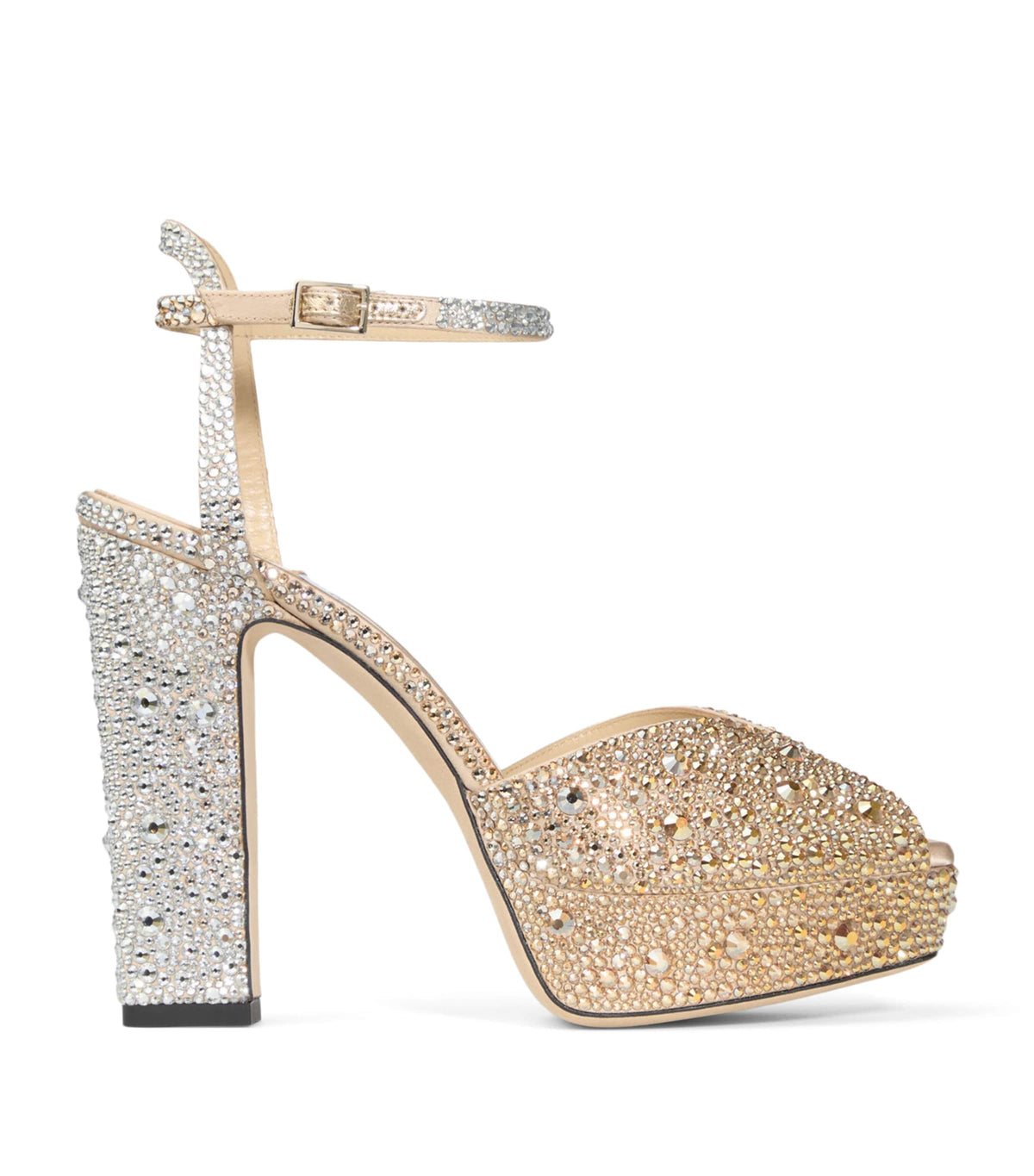 Jimmy Choo Sacaria 120 Embellished Platform Sandals