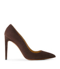 Ralph Lauren Collection Suede Celia Heeled Pumps 100