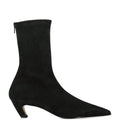 Khaite Suede Arizona Ankle Boots 40