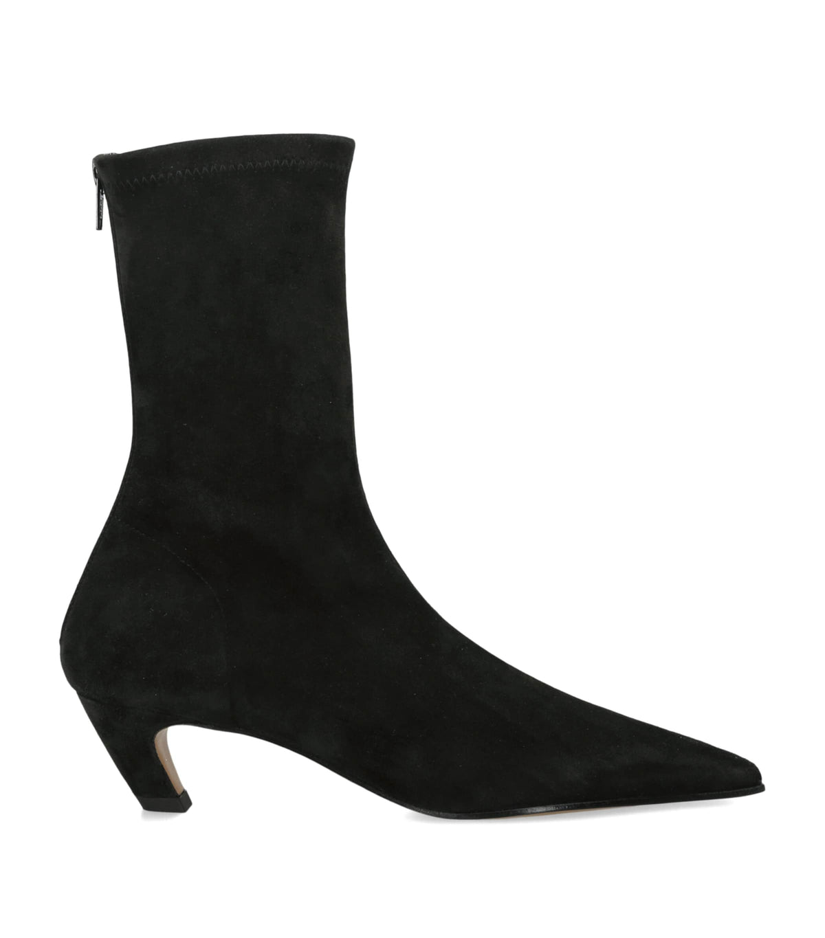 Khaite Suede Arizona Ankle Boots 40