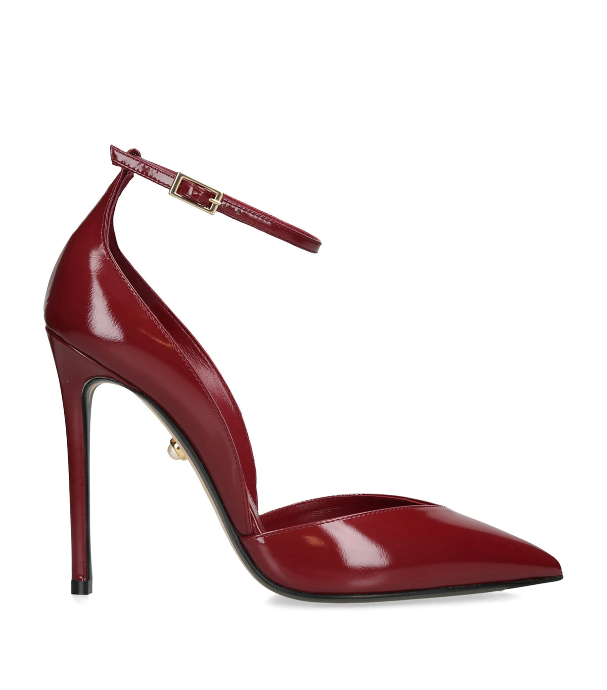 Alevì Patent Leather Camilla Heeled Pumps 110