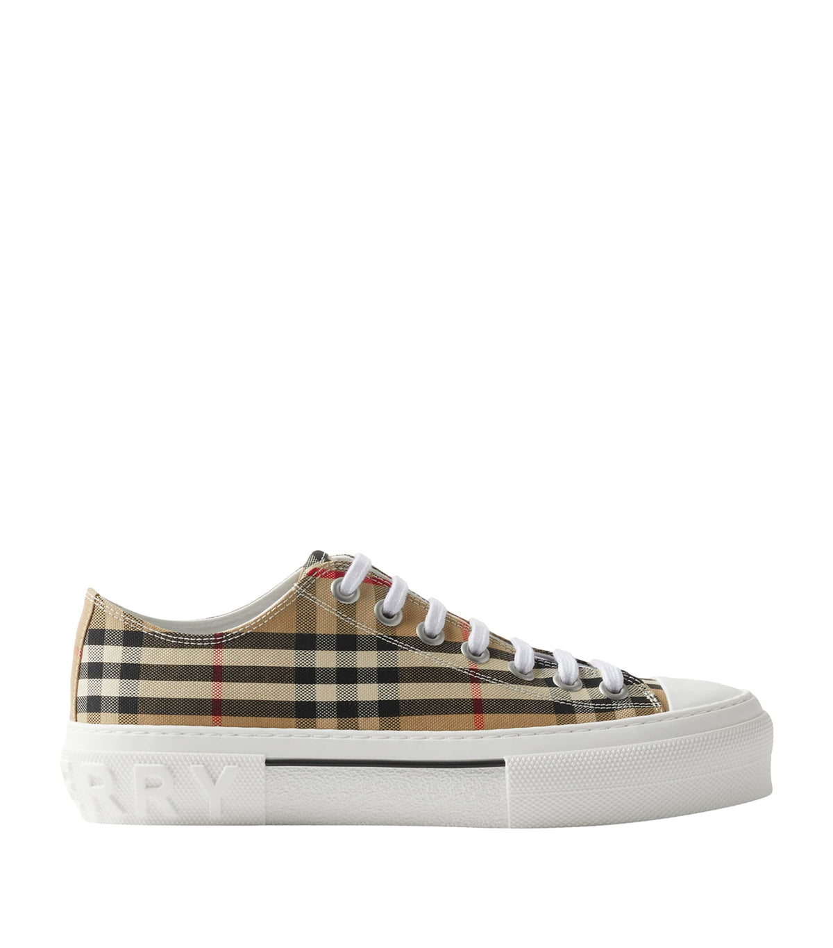 Burberry Cotton Check Sneakers