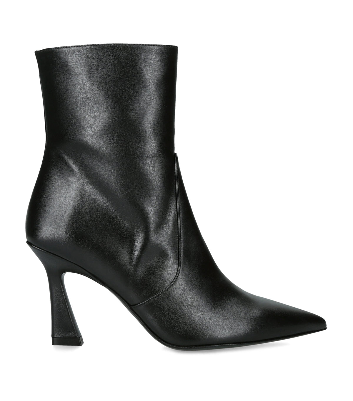 Stuart Weitzman Leather Vinnie Ankle Boots 85
