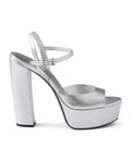 Prada Patent Saffiano Leather Platform Sandals 115
